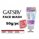9357 Gatsby Face Wash 50g - Oil Control- Buy1Get1free